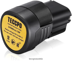 TECCPO LY699-LI-Akkupack (1er-Pack) mit 2,0 Ampere für 12-V-Lithium-Ionen-Akkus TVH8J40 Zubehör