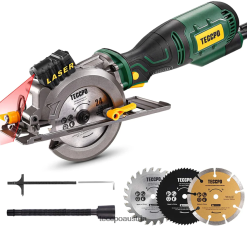 TECCPO Mini-Kreissäge TVH8J23 Holzbearbeitung